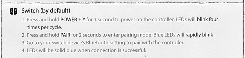How to get an 8BitDo controller working with the Switch.